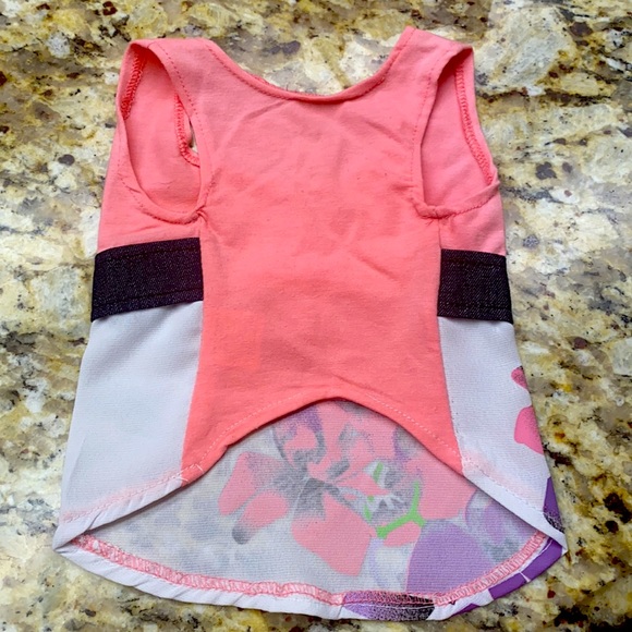 🌺 Flower Dog Tank Dress 🌸 - Picture 2 of 3